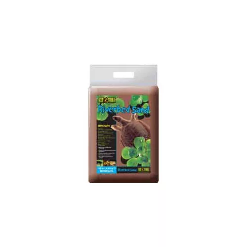 Exo-Terra Riverbed Sand Brown - Folymi homok (barna) 4,5kg