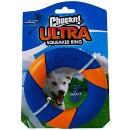   Chuckit! Ultra Squeaker Ring Gumigyűrű 1 db - Csipogó hanggal