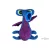 Kong® Toy Woozles Alien kék és lila játékfigura 22cm 521044