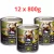 Spirit of Nature Dog konzerv Strucchússal 12x800gr