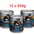 Spirit of Nature Dog konzerv Tonhallal és lazaccal 12x800gr