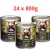 Spirit of Nature Dog konzerv Strucchússal 24x800gr