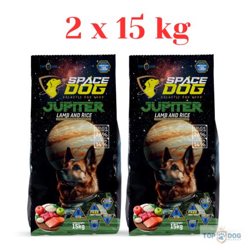Space Dog Jupiter Lamb and Rice 2x15 kg