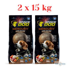Space Dog Mercury Lamb and Rice Puppy&Junior 2x15 kg