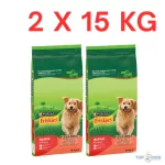 FRISKIES 2x15kg Active Marhával száraz kutyaeledel