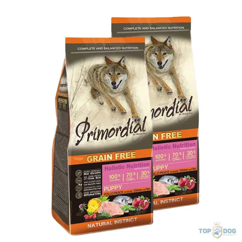 Primordial GF Puppy Chicken & Seafish 2x12kg