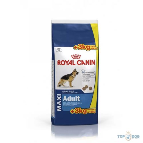 Royal Canin Maxi Adult 15kg+3kg (26-44kg közötti kutyáknak)