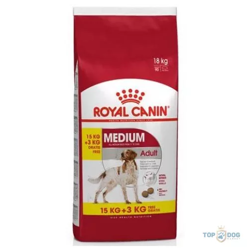 Royal Canin MEDIUM ADULT 15+3 kg kutyatáp