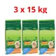 FRISKIES 3x15kg Junior csirkével, zöldségekkel és tejjel száraz eledel kölyökkutyáknak 