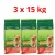 FRISKIES 3x15kg Active Marhával száraz kutyaeledel 