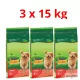 FRISKIES 3x15kg Active Marhával száraz kutyaeledel 