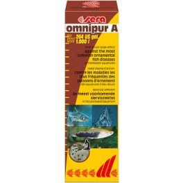  Sera Omnipur A 50ml (bőrélősködők, uszonyrothadás, gombásodás, fertőzés ellen)