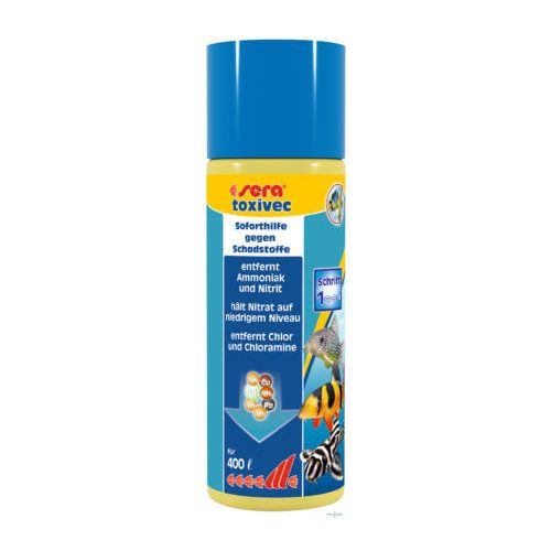 Sera Toxivec - vízelőkészítés és gondozás díszhalak részére (100ml)