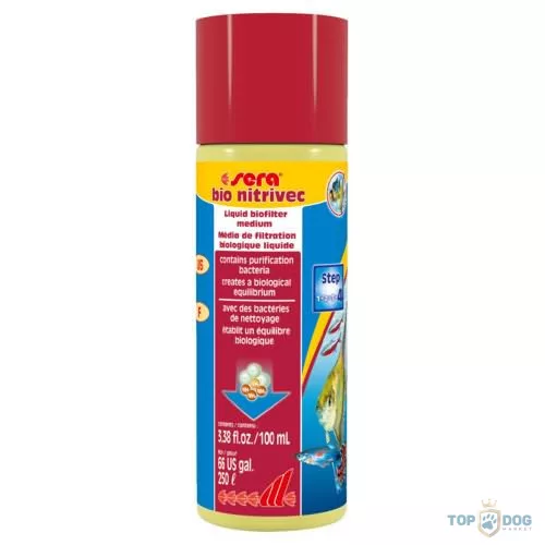 Sera Bio Nitrivec - vízelőkészítés és gondozás díszhalak számára (100ml)