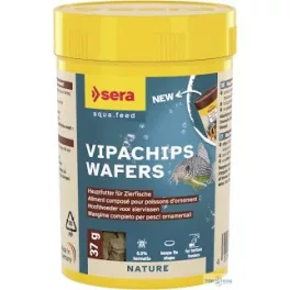   Sera Vipachips Nature - táplálék díszhalak számára (100ml/37g)