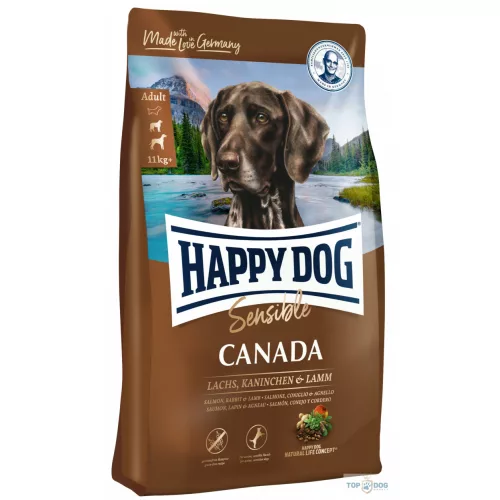 Happy Dog Sensible Canada Lazaccal 4kg