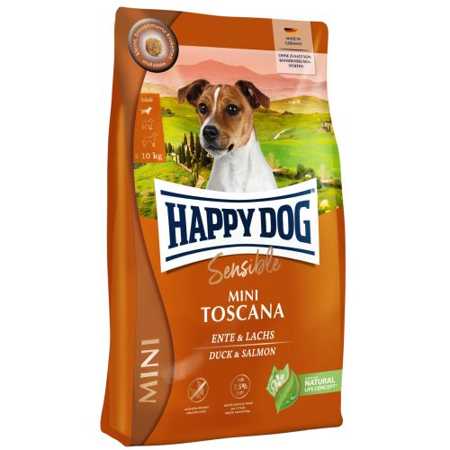 Happy Dog Mini Toscana Kacsával 4kg