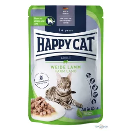 Happy Cat Pouch bárány szószos 85gr 
