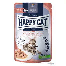 Happy Cat Pouch lazac szószos 85gr 