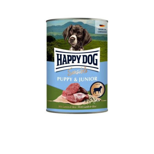 Happy Dog Puppy&Junior konzerv Bárány-Rizs 400g