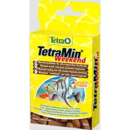   Tetra Weekend - Lassan oldódó,speciális táplálék díszhalak számára (20 db tabletta)