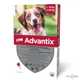 Advantix® spot on 10-25 kg (1pipetta)