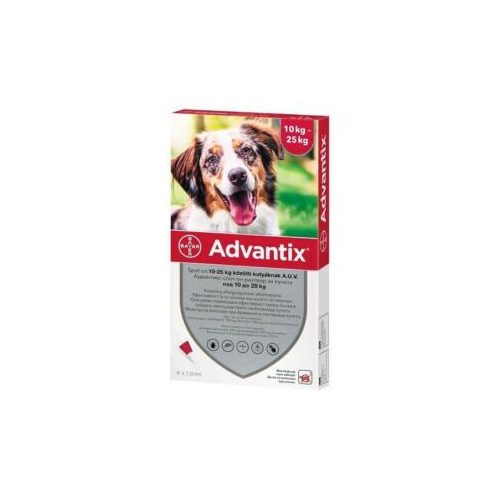 Advantix® spot on 10-25 kg (1 pipetta)