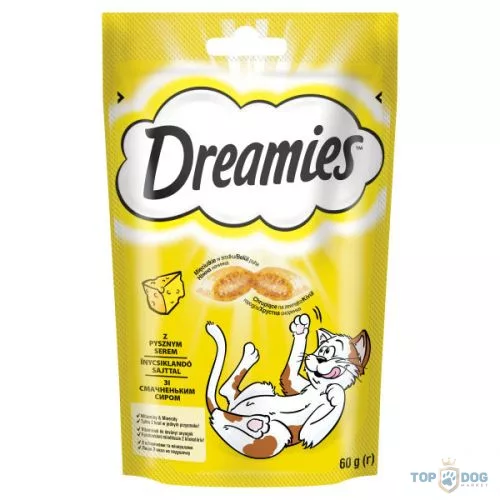 Dreamies Jutalomfalat Sajttal 60g 