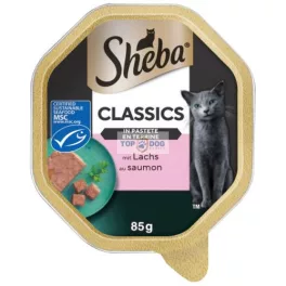 SHEBA alutálca Lazac 85g