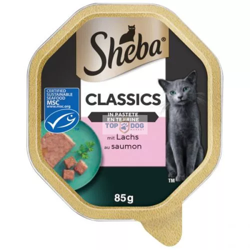 SHEBA alutálca Lazac 85g