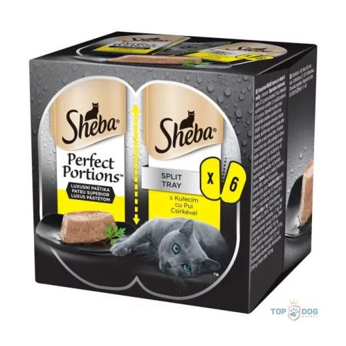 SHEBA Perfect Portions Csirke 6x37,5g