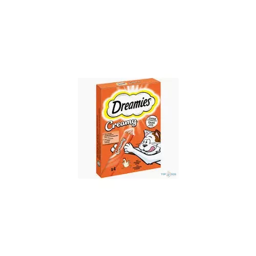 Dreamies Creamy Csirke 4x10g (Krémes jutalomfalat)