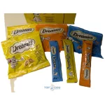 Dreamies Junior Box 150gr (töltött snack és krém snack)