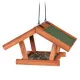 Kültéri etető madaraknak fából 30x18x28cm barna TRX 5568