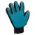 Szőrzet ápoló kesztyű 5 ujjas 16x24cm TRX 23393