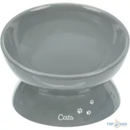 Kerámia emelt cicatál szürke 0,35L/17cm TRX24805