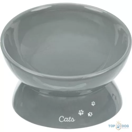 Kerámia emelt cicatál szürke 0,35L/17cm TRX24805