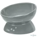 Kerámia emelt cicatál szürke 0,35L/17cm TRX24805