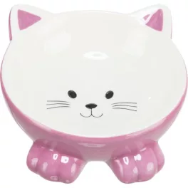 Cica mintás kerámia tál 14cm TRX 24807
