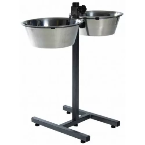 Állványos etetőtál 2x4,5L TRX 24923
