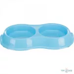 TRX24985 műanyag dupla tál 2x0,2l/11cm