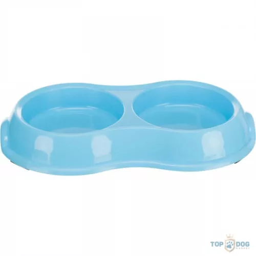 TRX24985 műanyag dupla tál 2x0,2l/11cm