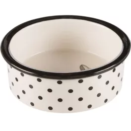   Cica mintás Zentangie kerámia tál 0.3 l/ø 12 cm TRX 25120