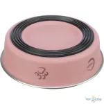 Fém tál  rövid orrú macskának 0,25l/13cm TRX25275