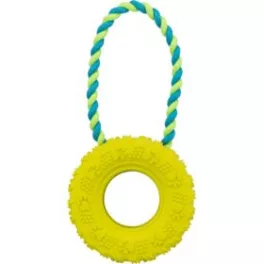 Kutya játék gumiabroncs egy kötélen 15/31cm TRX 33702