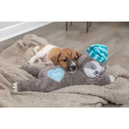 Junior lajhár plüssjáték szívhanggal 34cm TRX 36166