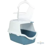 Macska Wc Vico FEDELES AKTÍV SZÉN SZŰRŐVEL  40*40*56cm Kék-Szürke/Fehér TRX 40341