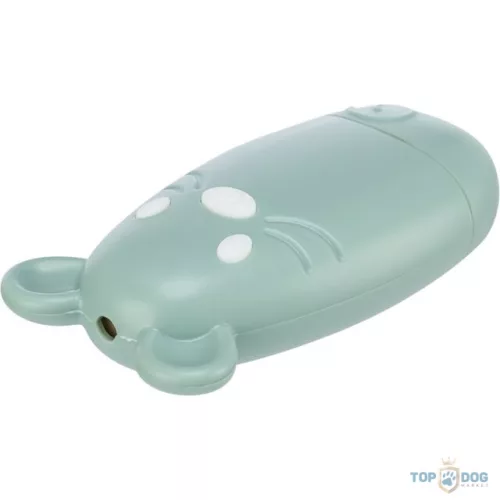 Játék lézer fény egér forma USB,7cm, zsálya 3 mód