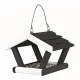 Kültéri madáretető Fából 17x19x14cm Fekete/Fehér TRX 55308