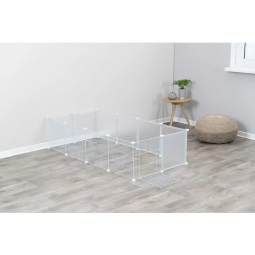 Nyúlkarám elemes / beltéri variálható ketrec karám 12 db 35 × 35 cm-es elem TRX 62460